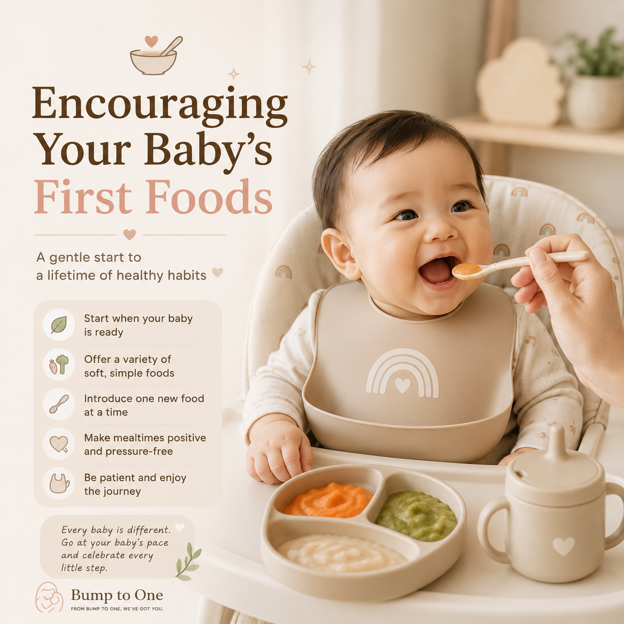 Encouraging Your Baby’s First Foods