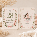Pregnancy Milestone Cards