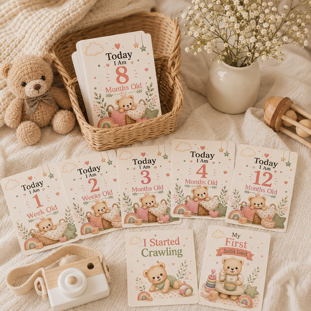 Baby’s First Year Milestone Cards
