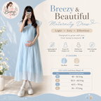Breezy Flutter Sleeve Maternity Dress – Short & Maxi