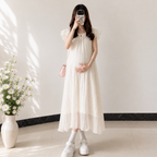 Breezy Flutter Sleeve Maternity Dress – Short & Maxi