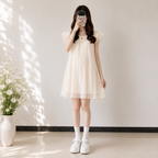Breezy Flutter Sleeve Maternity Dress – Short & Maxi